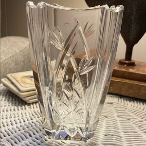 WATERFORD CUT LEAD CRYSTAL VASE (BAMBOO COLLECTION)